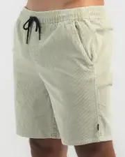 [Silent Theory] Silent Theory Men's Cord Shorts in Beige Natural Size XL XL Beige Natural