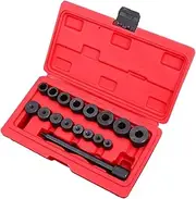 Car Clutches & Parts 17 PCS Precision Clutch Tool Hole Centered Drive Plate Alignment Correction Corrective Maintenance Clutch Slave Cylinder