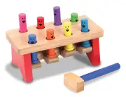 Melissa & Doug Deluxe Pound-a-Peg