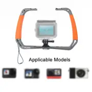 TELESIN Aluminum Alloy Diving Stabilizer For GoPro for Insta360 Action Camera r
