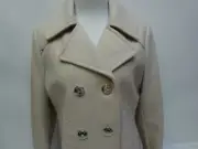 Kenneth Cole Melton Coat Flax Wool Jacket New 8