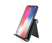 Rexxar Phone Holder Stand Mobile Smartphone Support Tablet Stand for iPhone Desk Cell Phone Holder Stand Portable Mobile Holder - Black