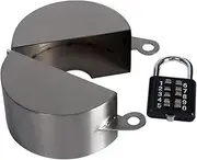 KITANDOVE 1Set Outdoor Lock Cover Durable Theft Protection for Garden Hose Taps Fit for Outdoor Secure and Practical Design for Home Public Use