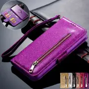 For Samsung S22 S21 S20 FE Note20 Ultra S10 Plus Case Leather Wallet Flip Cover