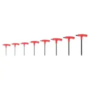 Tekton KTX90203 Ball End Hex T-Handle Key Set, 8-Piece (2-10 mm)