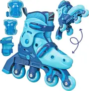 Switch Skates for Beginners, 2 in 1 Adjustable Skates Convert from Learn Mode to