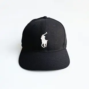 美國百分百【全新真品】Ralph Lauren 帽子 RL 配件 棒球帽 Polo 大馬 男女 黑白 CB52
