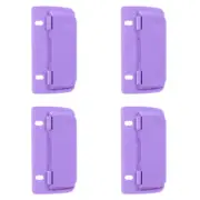 4x ColourHide Bindermate Paper Puncher 2 Hole Round Punch Maker f/File Binder PL
