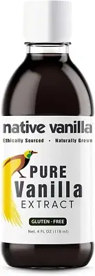 Pure Vanilla Extract – 118Ml (4 Oz) - Made from Premium Vanilla Bean Pods – Che