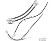 Brake Hose Set fits Lexus NX300h 2015-2019 2.5L 4 Cyl Base 52MJCH (for: Lexus)