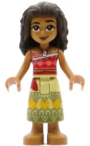 LEGO Disney Minifigure Moana - Printed Skirt (Genuine)