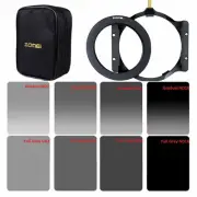 Zomei 150*100mm ND2+4+8+16 Square Filter&67/72/77/82mm Ring&Holder for Cokin Z