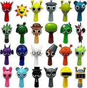 DONGYING Sprunki Action Figures Mystery Box, Sprunki Mystery Box,Office Room Figurine Decor for Adults (Colorful-24Pcs)