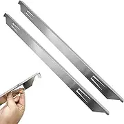 Stove Gap Covers 2PCS Kitchen Worktop Edging Strip 23in Stove Counter Gap Cover Stainless Steel Stove Gap Filler Heat Resistant Stove Side Gap Guards Oven Side Gap Filler for Countertop