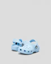 [Crocs] Crocs Toddlers' Classic Clogs Shoes in Blue Calcite Size 07 07 Blue Calcite