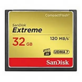SanDisk CF Extreme 記憶卡 (最高讀取120MB/s) 32GB SDCFXSB-032G-G46 香港行貨
