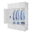 Clothes Closet Organizer Cabinet Multipurpose 20 Cube Multifunctional Storage