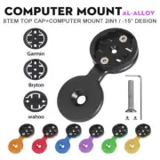 BicycleComputer Holder Stand Support Bike Stem Top Phone Light Bracket GPS Mount