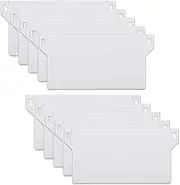 First blinds Vertical Blind Weights 89mm (3.5 inches) - Replacement Spares Bottom Weights Slats - White (50)