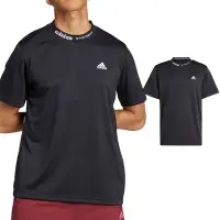 在飛比找Yahoo奇摩購物中心優惠-Adidas BL MESH T Q3 男 黑色 訓練 運動