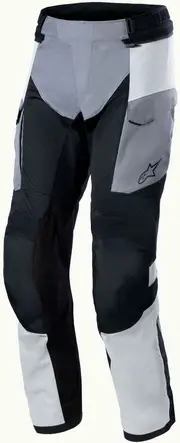 Alpinestars Andes Air, textile pants Drystar , color: Light Grey/Dark Grey/Black , size: XXL