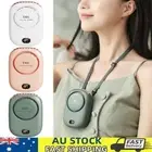Portable Neck Fan USB Rechargeable Desk Mini Cooling Fan Travel Hanging Fan KZ