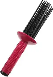 minkissy Hair Curler Brush Anti-slip Round Curling Comb Plastic Blow Drying Comb Styling Curly Hair Comb for Fluffy Curls Hair Detangling Accessories