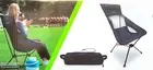 Cascade Mountain Tech Ultralight Packable Highback Outdoor Camping Folding Chair