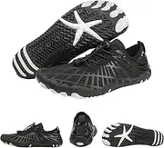 [Generic] Barefoot Shoes for Women Men, Wide Toe Box Minimalist Shoes Waterproof Hiking Sneakers