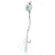 Vexed Bottom Worm Long Shank 5g Mutsu Fishing Jig Lure #Albino Glow