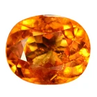 1.07 Ct. Awesome Luster Mandarin Garnet Brilliant Cut WITH GLC CERTIFY