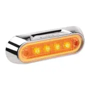 Narva 90822CBL 10-30 Volt Model 8 LED Front End Outline Marker Lamp (Amber)