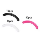 10Pcs Silicone Eyelash Curler Refills Sturdy Durable