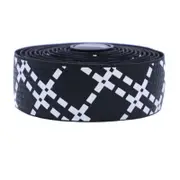 Anti-skid Sweat Absorbtion Silica Gel Highway Bicycle Strapping Black + white