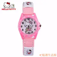 在飛比找蝦皮購物優惠-新品下殺🥇卡通Hello Kitty粉紅色兒童手錶 可愛凱蒂