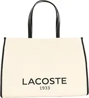 [Lacoste] NU4342TD Official Heritage Canvas Tennis Style Tote Bag