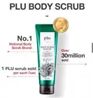 PLU Body Scrub Original 200g #Berry Mix Body Exfoliator Walnut-shelled powder
