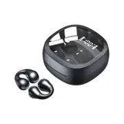 Wireless Headphones Noise Reduction Game Headset Esports Music Headphones Exciting Sound Quality Transparent Charger Box -Black