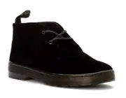 *! Doc Martens Black Daytona Velvet Canvas Boot UK 8/US Women's 10/US Men's 9