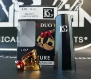 BG France LD0 Duo Gold Lacquered Bb Clarinet/Alto Sax Ligature