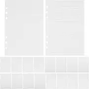 KALLORY Ink-Resistant Notebook Inner Pages 180 Pcs A5 Planner Paper for Journal Planner Sketchbook