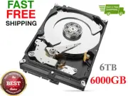6000GB 6TB Wisenet DVR NVR Compatible Hard Drive Internal 3.5 FREE SHIPPING