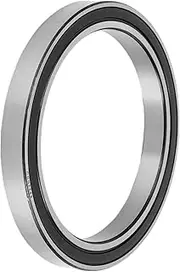 X AUTOHAUX 6822DDU Deep Groove Ball Bearings P6 110x140x16mm Lubricated Bearings Double Rubber Seal Black Silver Tone Scooter Skateboard Wheel