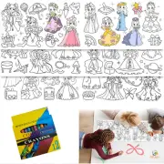 Coloring Paper Roll for Kids 118x11.8″ Sticky Drawing Paper Roll Out for Girls