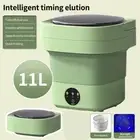 11L Portable Mini Washing Machine Clothes Washer Foldable for Newborn Rag Socks