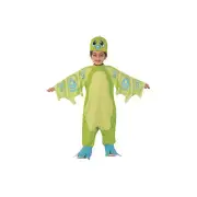 Hatchimals Draggle Jumpsuit w/Attached Tail Shoe Covers, Size Small