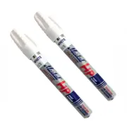 Markal PRO LINE Marker Paint Pen - Writes On All Surfaces - White - 2 Each
