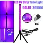 LED Black Light Bar 10W 50LED USB UV Blacklight Tube Glow in the Dark