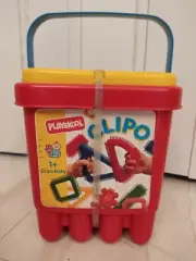 PLAYSKOOL 1991 BUCKET CLIPO BABY # 1629 25 pcs SFINOTOUBLAKIA MIP