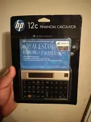 Hewlett Packard HP 12C Financial Calculator Brand New Sealed In Package